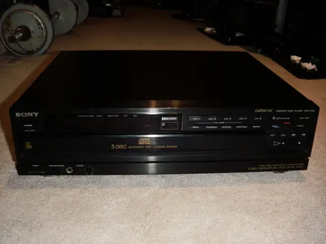 JAPANESE-MADE CD PLAYER, $115.62854392915586129