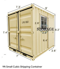 2023 SUIHE Mini Shipping Container with Window and Door