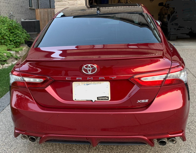 2018 Toyota Camry XSE V6 in Ruby Red Flare Pearl (metallic) in Cars & Trucks in Kitchener / Waterloo - Image 4