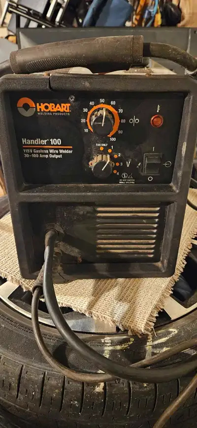Hobart handler 100 gasless mig welder , View more