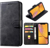 iPhone XR 6.1” Wallet Case Shockproof with Cash Credit Card Slot