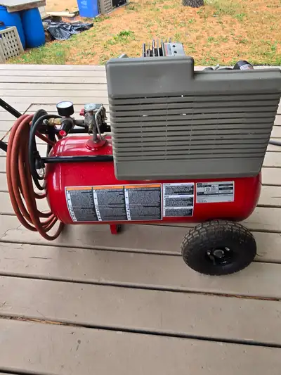 20 gallon air compressor  Porter cable, View more