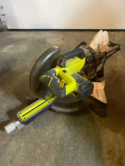 Ryobi sliding Mitre Saw 10”, View more