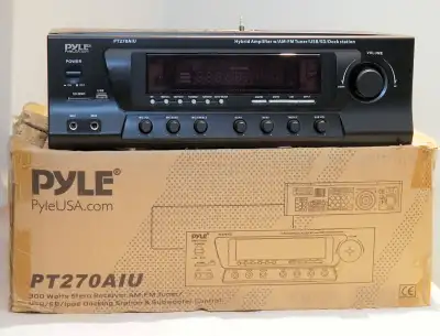 Pyle Hybrid Amplifier PT270AIU – Home Audio Receiver, View more