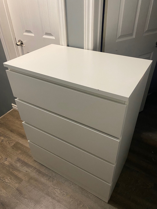 White Ikea MALM Dresser Dressers & Wardrobes St. Catharines Kijiji
