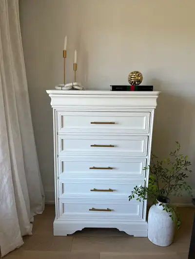 Cloud White Vertical Drawer Chest, View more