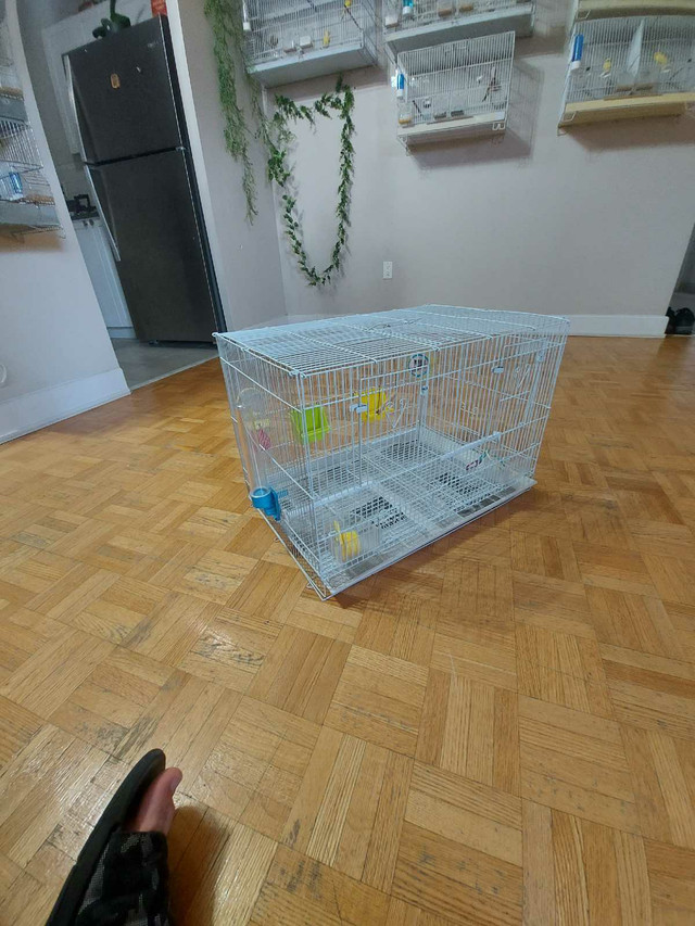 Bird cage good for any birds finches canary goldfinch budgies in Birds for Rehoming in City of Toronto - Image 4