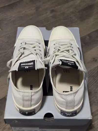 Almost brand new, I only wore it outside twice for a short period of time, still have the new shoe s...