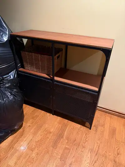 IKEA metal and wood cabinet $175, View more