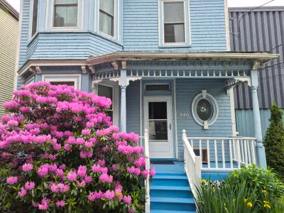 upper flat, all utilities included, bright, high ceilings, wood and carpeted floors, deck over backy...