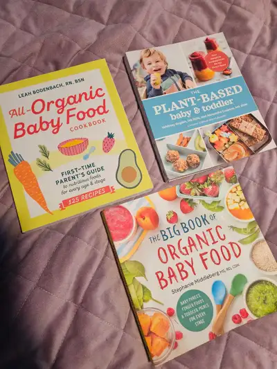 Baby food books 