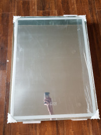 LED lighted, anti-fog mirror, by Artika.