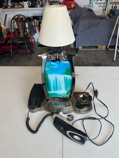 Vintage Phone Lamp, View more