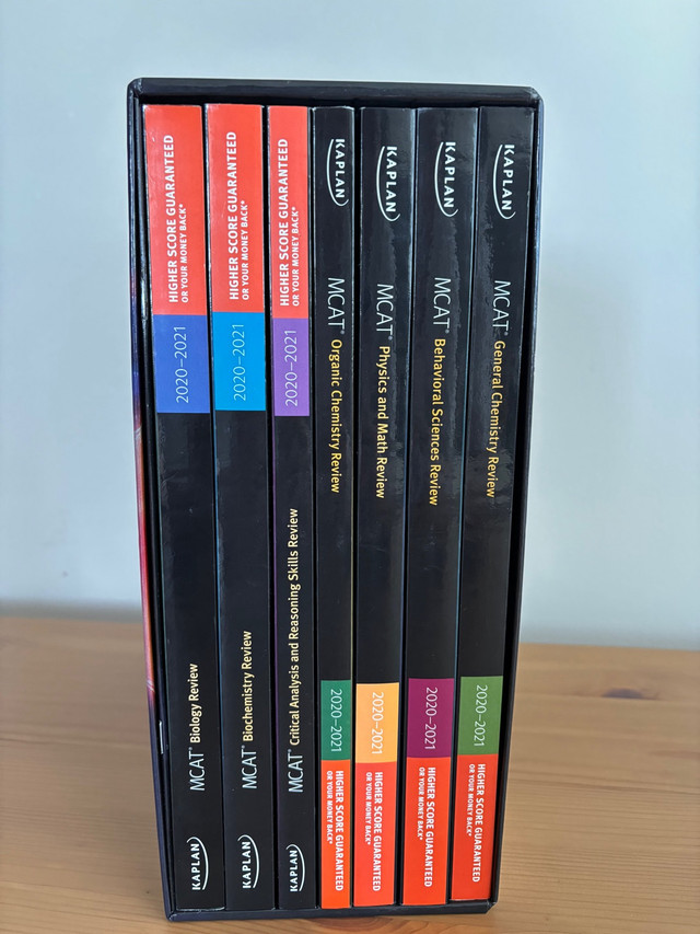 Kaplan MCAT 2020-2021 Complete 7-Book Subject Review in Textbooks in Burnaby/New Westminster - Image 2