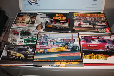 51 drag racing handout cards. Mostly all from 1990's. Excellent condition. Pros and sportsman. Garli...
