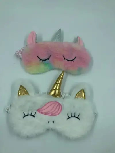 Two unicorn sleep masks, View more