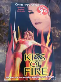 Kiss of Fire VHS