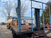 Steel 16 ft. Dump Flat Deck & Hoist for Sale.