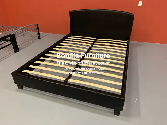 queen bed frame on sale lowest price in Toronto  in Beds & Mattresses in City of Toronto - Image 2