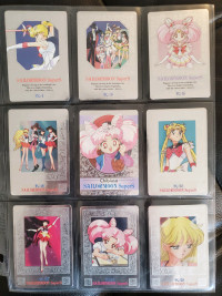 Sailormoon Cards - Authentic/Rare/Japan Cards 1995 ($50 Each)