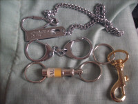 Novelty design, high security key chains       2677/89-90