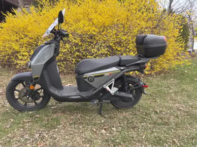 Scooter électrique équivalent 50 cc légal au Québec (immatriculation requise et un permis de classe...