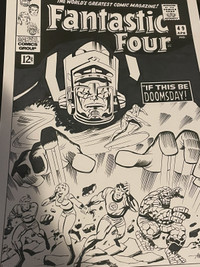 Fantastic Four 49 reproduction original art