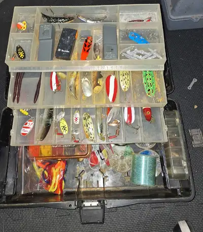 fishing tackle rod and reels , View more