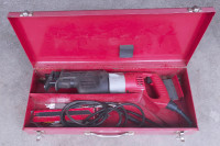 Miwaukee Orbital Heavy Duty Corded Sawzall w Case and New Blade