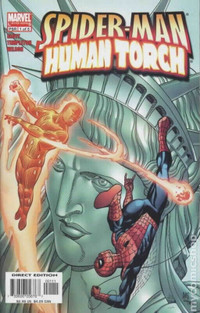Marvel comics Spider-man human torch 1-2, 2005