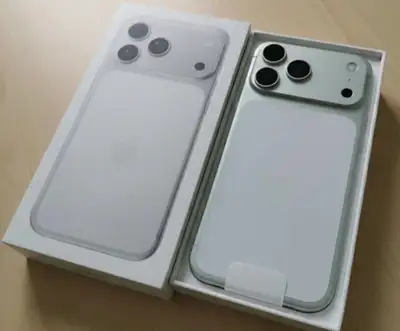 NEW IPHONE PRO MAX 17 SILVER , View more