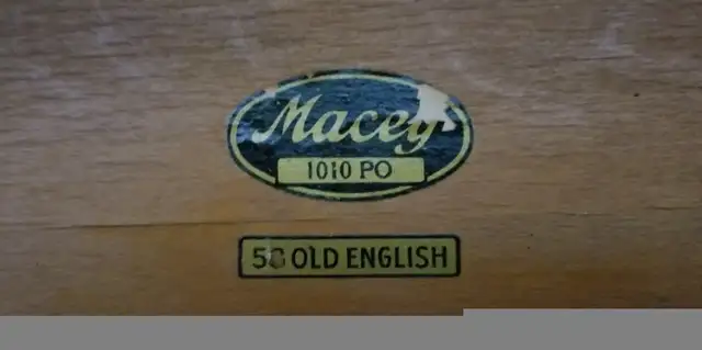 Macey Mission oak barrister bookcase 5 tier 7 part c1920s 2 tone in Bookcases & Shelving Units in Ottawa - Image 5