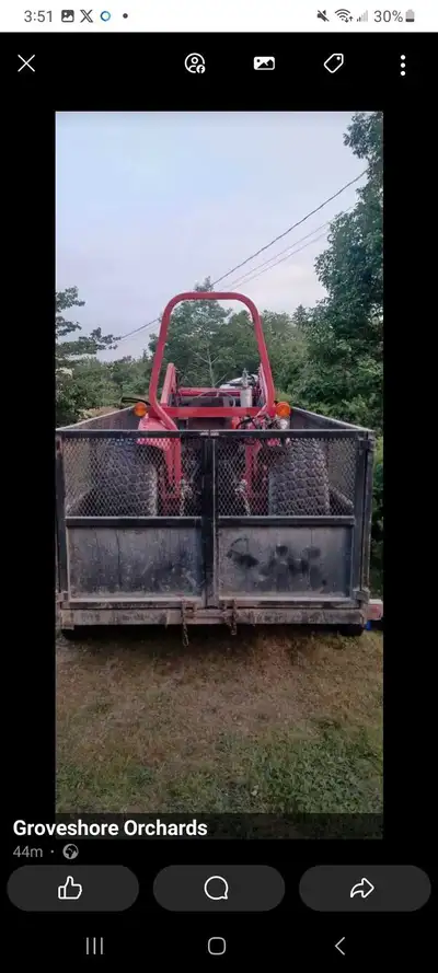 Have a 1991 Yanmar YM 336 D tractor with loader. Loader has downpressure and will lift up the front...