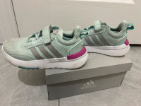 Adidas running shoes - children/kids/girls size 12.5