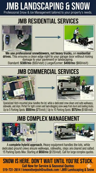 Snow Removal Services *salting included*, View more