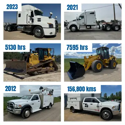 Bidding is now open! Check out our July heavy equipment / truck auction! Lots start closing on July...