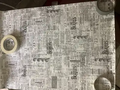 Beatles Wrapping Paper (1 sheet), View more
