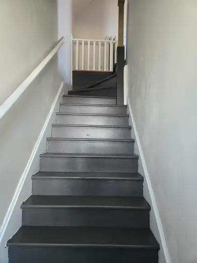 Upper level flat in Stellarton walking distance to downtown, Tim's, banks, sobeys and transit. This...