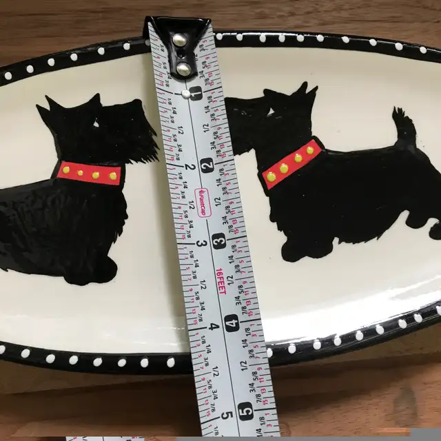 Pottery Scottie Dogs Trinket Dish Nellie Vlaar BC in Home Décor & Accents in Ottawa - Image 8