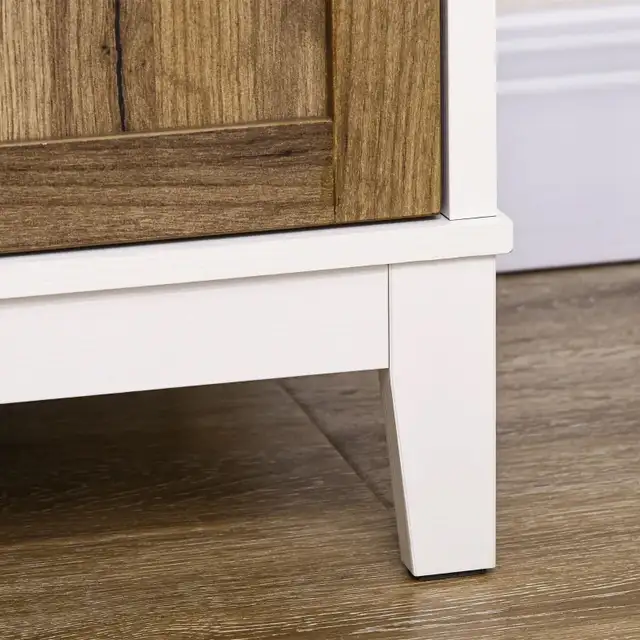 Wood grain Farmhouse Sideboard, Storage Cabinet Drawer 2 Doors  in Hutches & Display Cabinets in Markham / York Region - Image 10