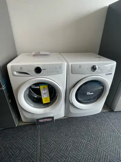NEW 27” Electrolux Front Load Washer And Dryer Set (Stackable), View more