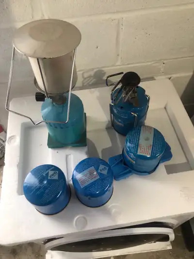 Camping  light and cooking stove”, View more