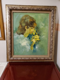 Signed Vintage Oil Painting