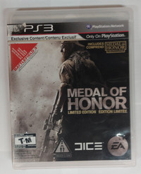 Playstation 3 Video Game  Medal Of Honor 