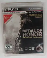Playstation 3 Video Game  Medal Of Honor 