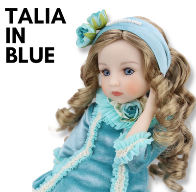 Ruby Red Talia In Blue Limited Edition Doll - New in Box, View more