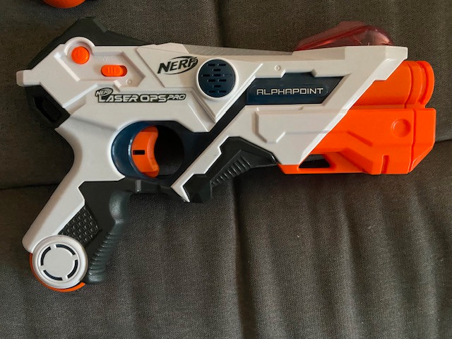 2 Nerf Laser Pro Ops Pro guns in Toys & Games in Markham / York Region - Image 3