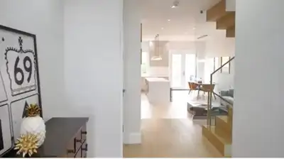 Discover this modern, open-concept basement in a detached Toronto home, featuring 1 bed, 1 bath, a m...