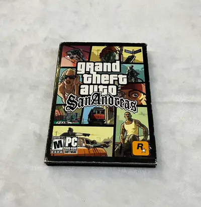 Grand Theft Auto San Andreas-CIB-PC Game, View more