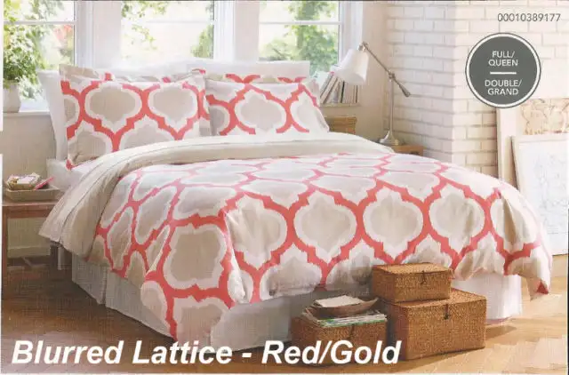 Duvet Cover Set - 3 Pieces - Full/Queen size in Bedding in Oakville / Halton Region - Image 2
